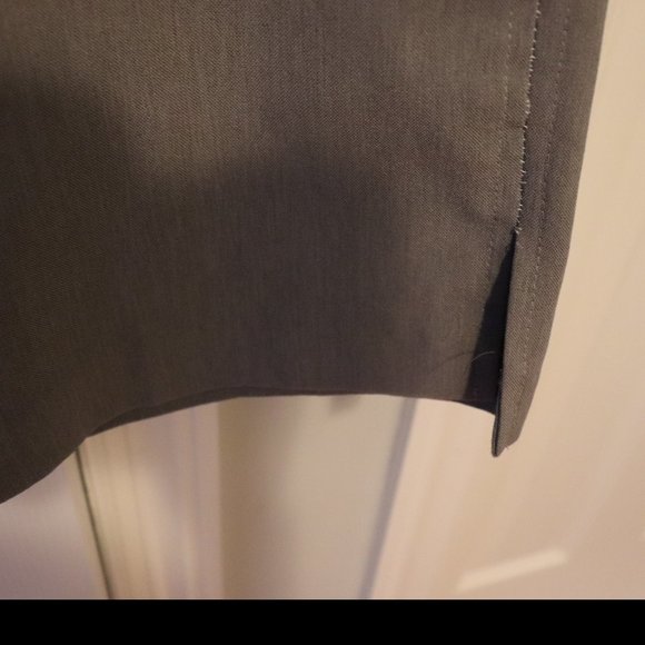 High-Waisted Grey Slacks - Picture 4 of 5